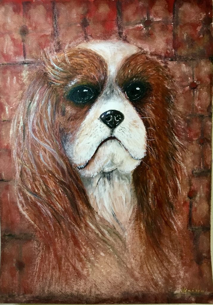 Cavalier King Charles original painting