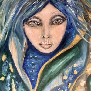 Blue nimph