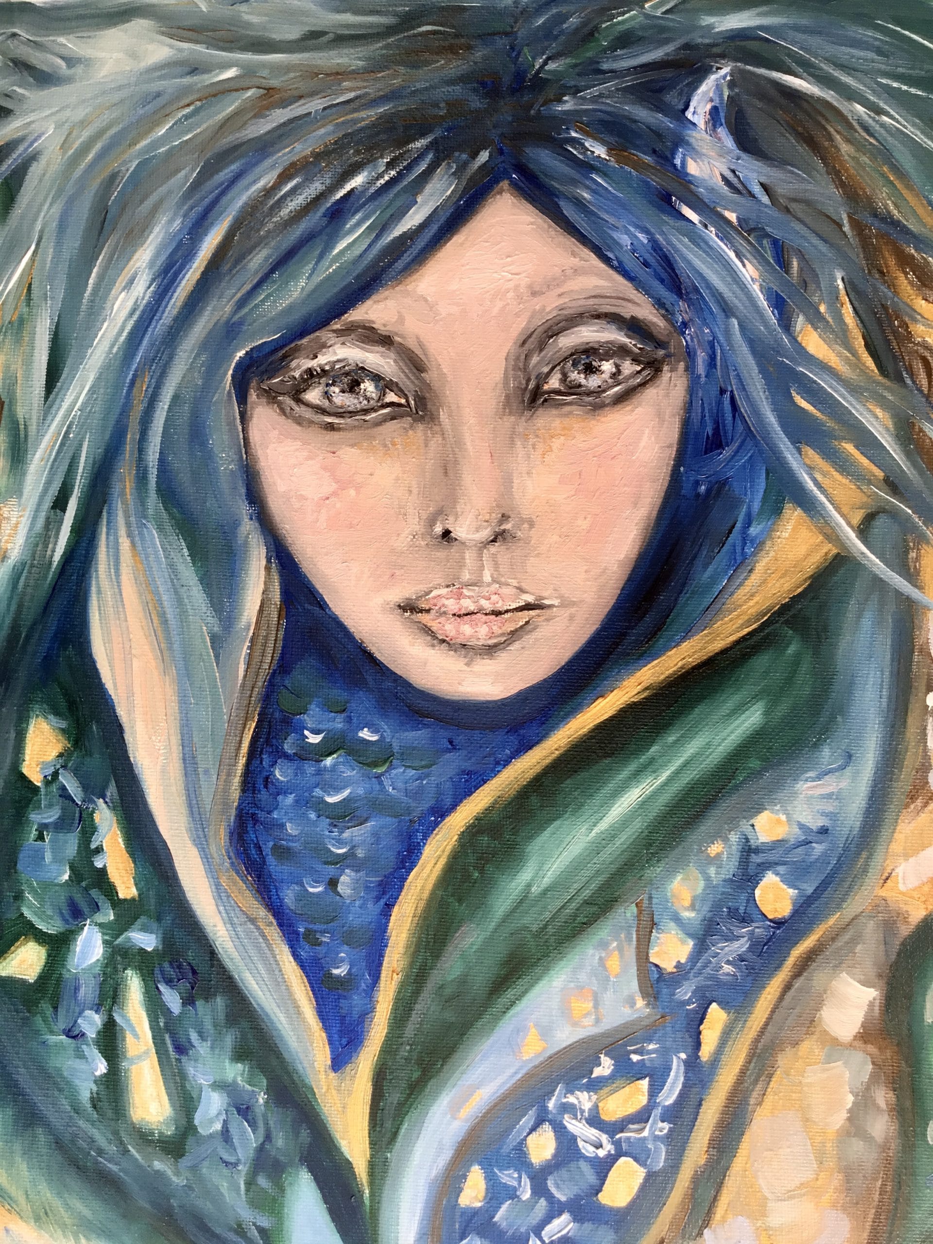 Blue nimph