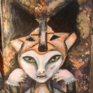 Fennec fox painting for sale