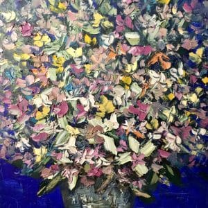 Original oil painting for sale,flowers home decor