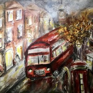 London Big Ben painting