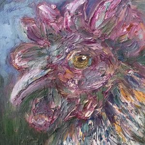 Rooster painting for sale