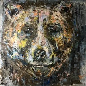 Bear painting for sale