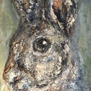 Bunny unique painting