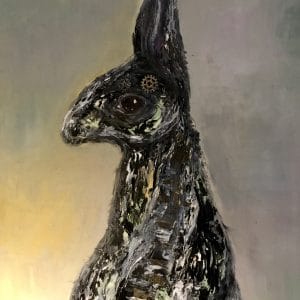 Bunny unique painting
