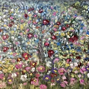 Apple tree oil painting For sale
