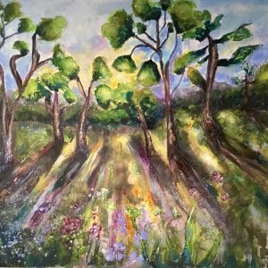 Original watercolour painting