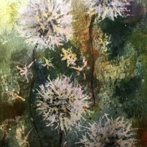 Dandelions painting for sale