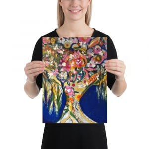 Fantasy flowers poster for sale