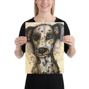 Dalmatiner dog painting for sale