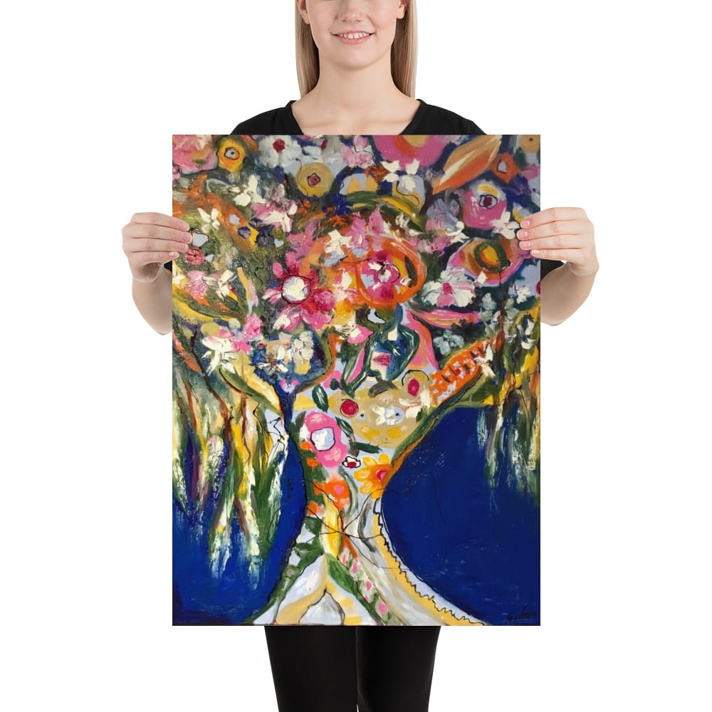 Fantasy flowers poster for sale