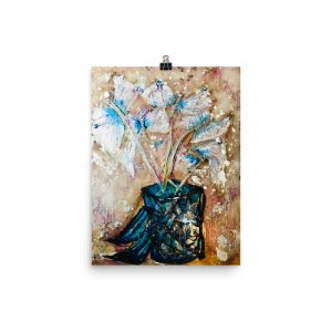 enhanced-matte-paper-poster-in-12×16-transparent-63eb996a8048d.jpg Butterflies in a vase poster