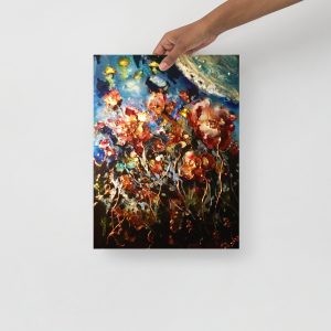 Flowers fantasy painting