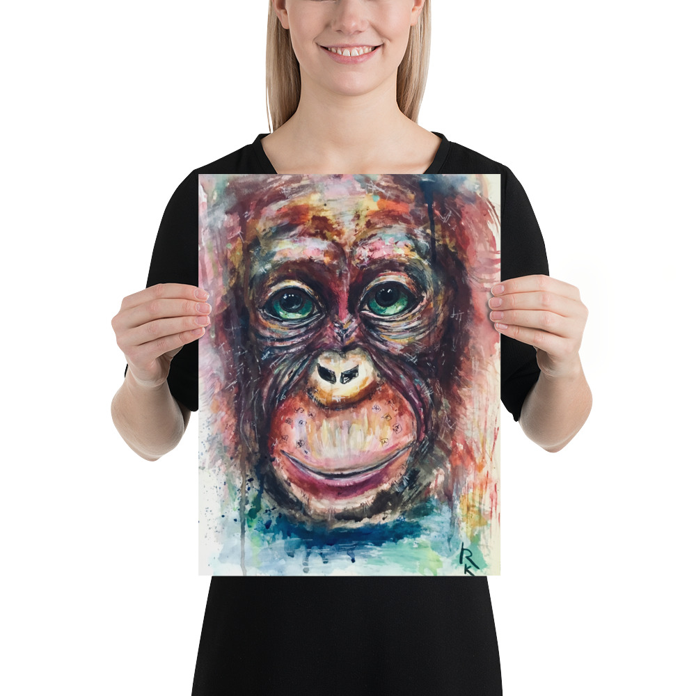 Monkey poster for sale