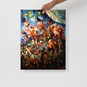 Flowers fantasy painting