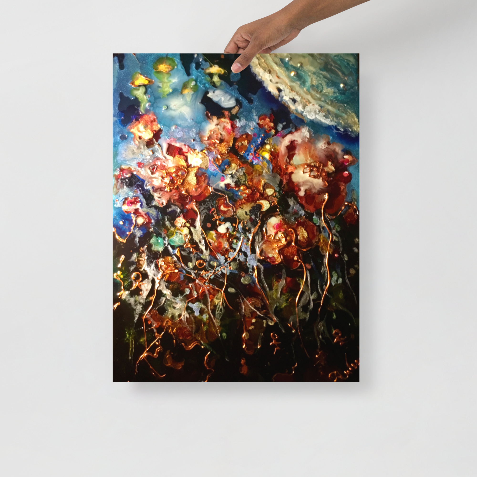 Flowers fantasy painting
