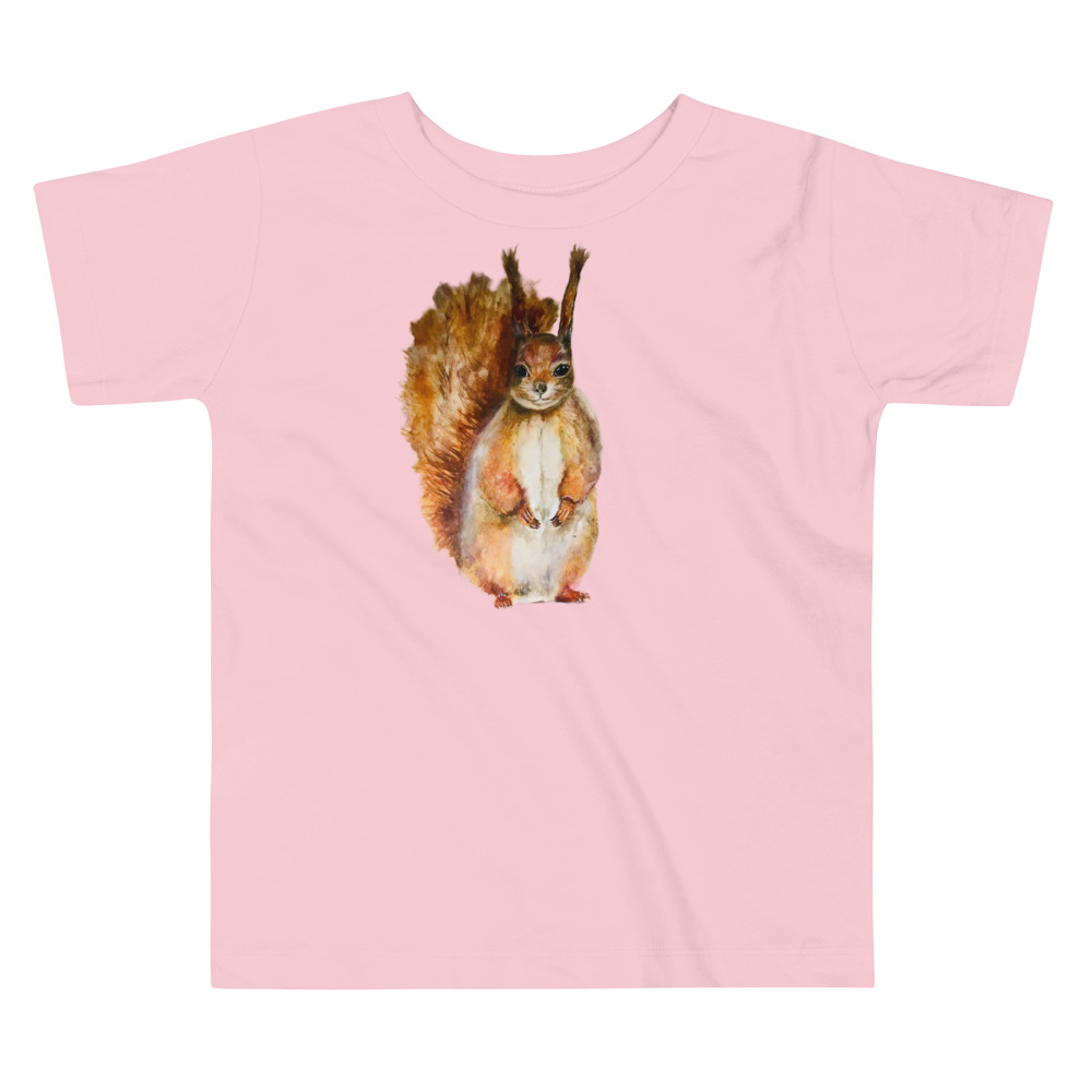 Squirrel toddler t shirt