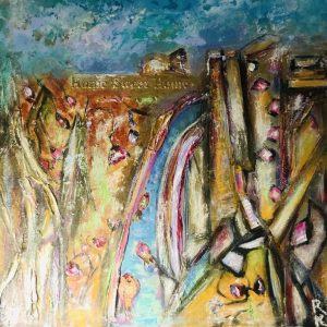 Cityscape painting