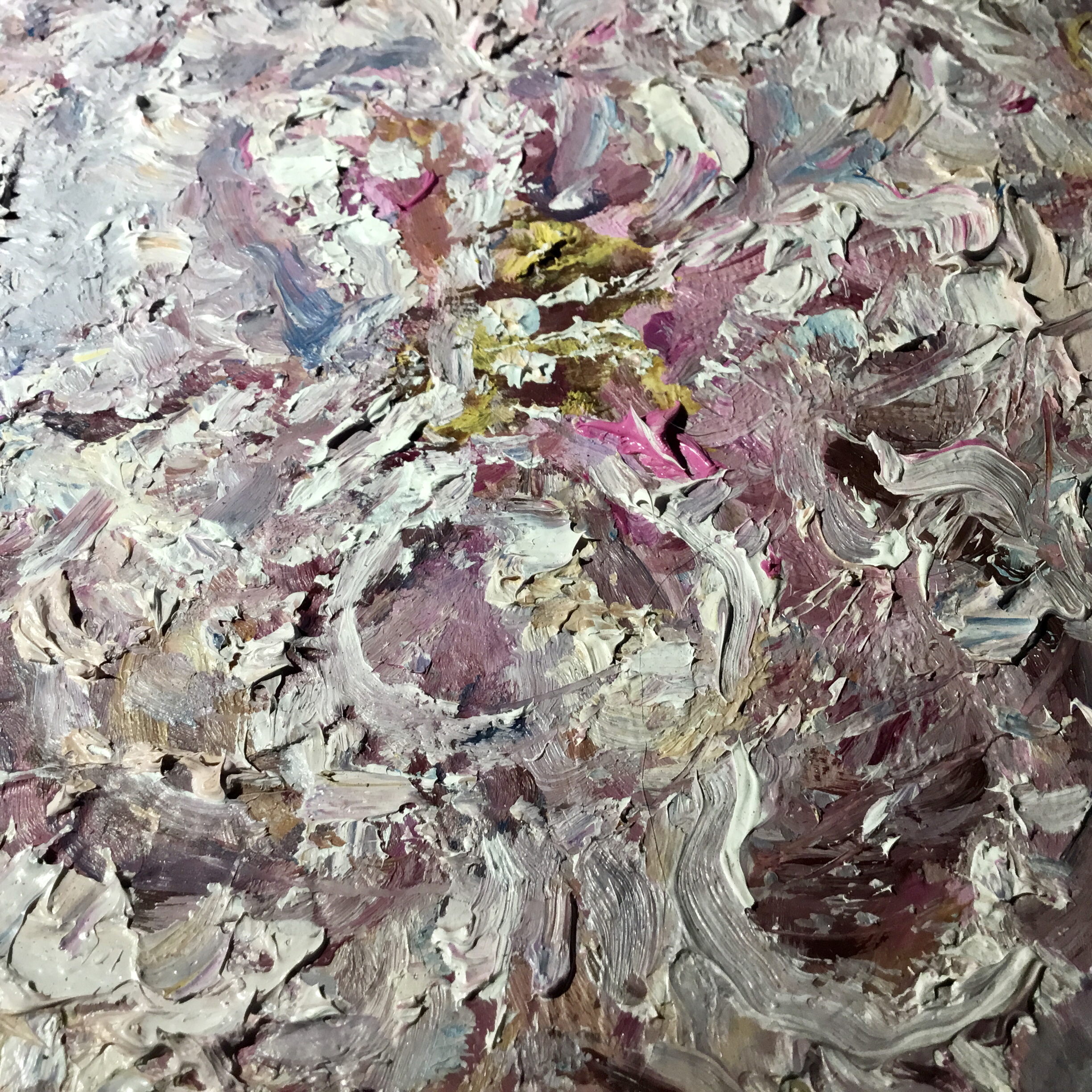 White flower painting