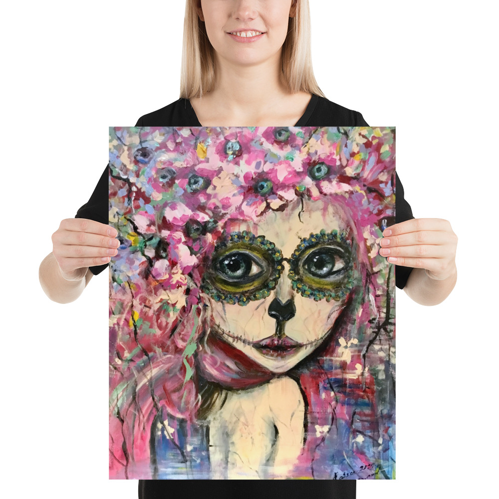 Santa Muerte painting