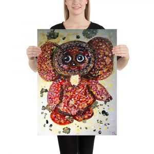 Cheburashka painting