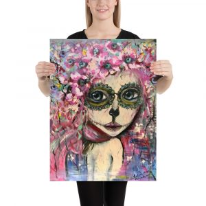 Santa Muerte painting
