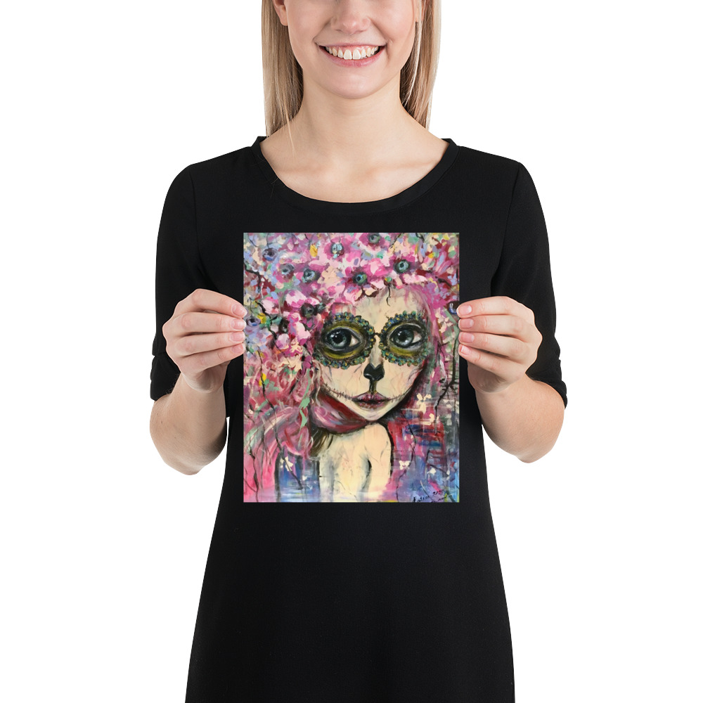 Santa Muerte painting