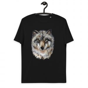Wolf handmade t shirt