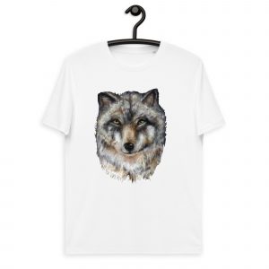 Wolf handmade t shirt