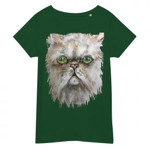 Persian white cat t shirt for sale online