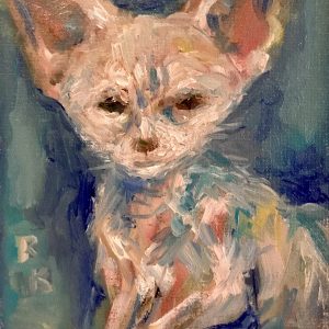 Fox painting