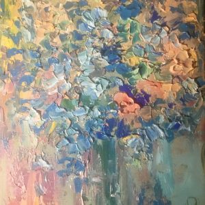 Flowers oil painting