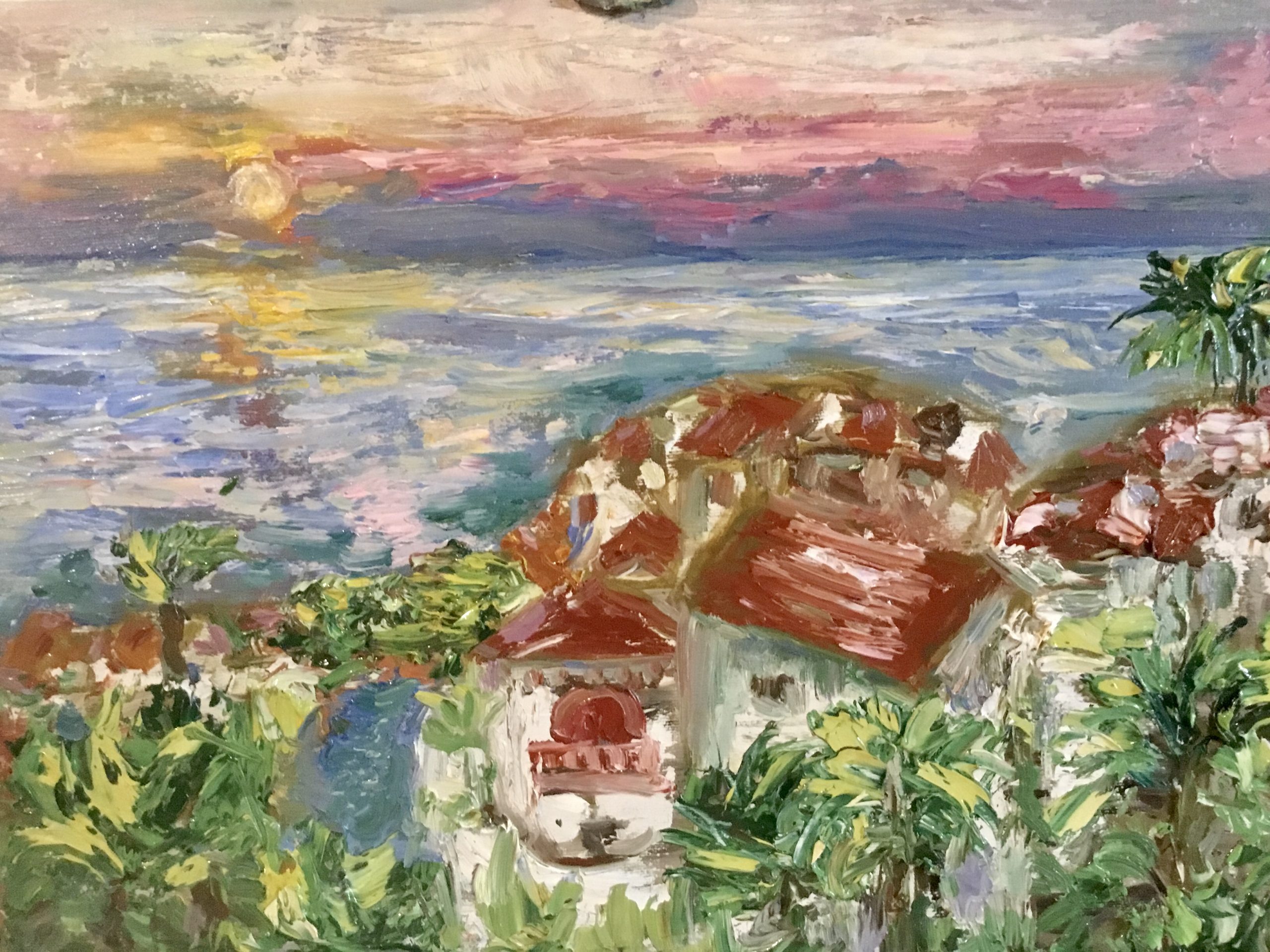 Tenerife landscape painting