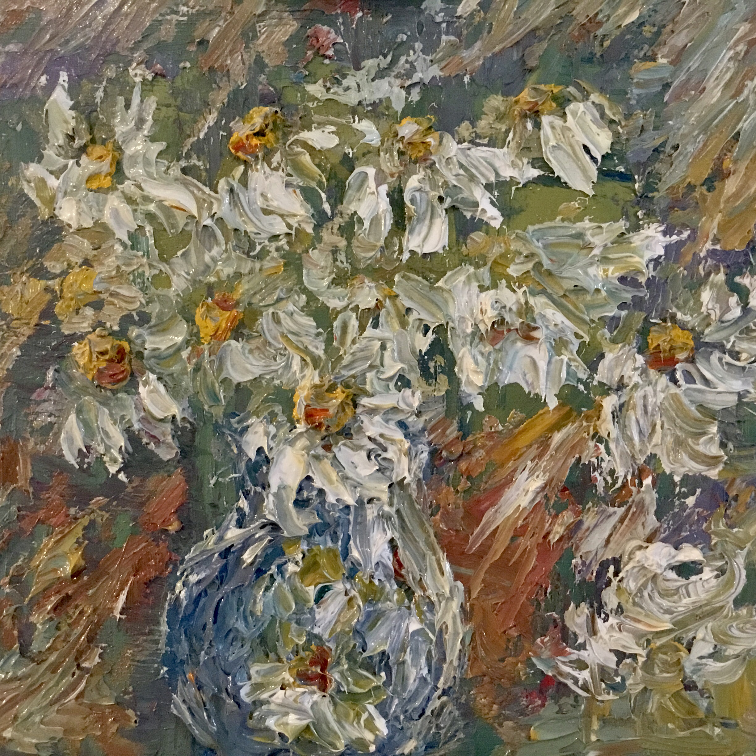 Daisies original painting