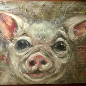 Piglet t shirt,kids room art