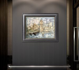 London oil painting abstract fantasy wall decor for saler