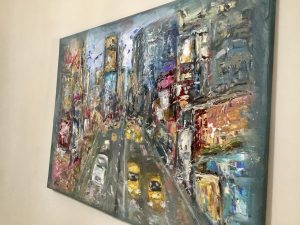 New York oil painting on canvas