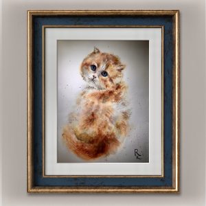 Watercolour animals portraits
