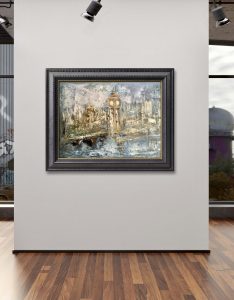 London oil painting abstract fantasy wall decor for saler