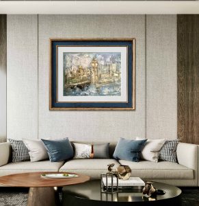London oil painting abstract fantasy wall decor for saler