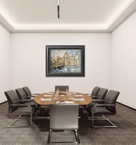 London oil painting abstract fantasy wall decor for saler