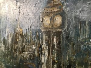 London oil painting abstract fantasy wall decor for saler