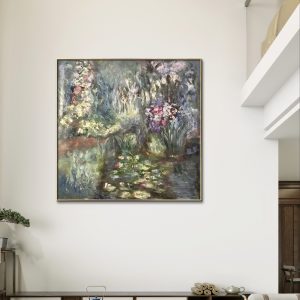 Mysterios garden original oil painting for sale