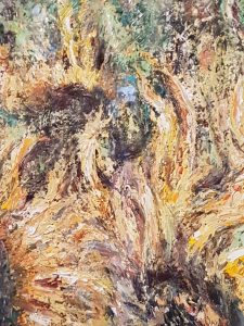 Sunflowers large canvas oil painting 