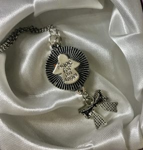 Holographic necklace gift for her
