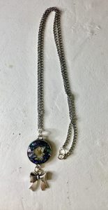 Holographic necklace gift for her