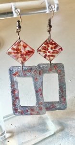 Red dots summer earrings ,women jewellery gift,gift shop online