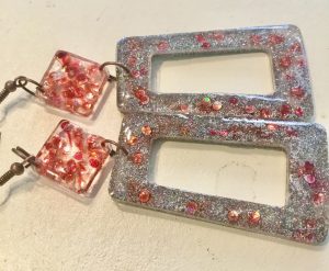 Red dots summer earrings ,women jewellery gift,gift shop online