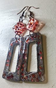 Red dots summer earrings ,women jewellery gift,gift shop online